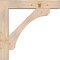 Ekena Millwork Legacy Block Smooth Bracket w/ Offset Brace, Douglas Fir, 7 1/2"W x 40"D x 40"H BKT0806X40X40LEC05SDF - alternate 4